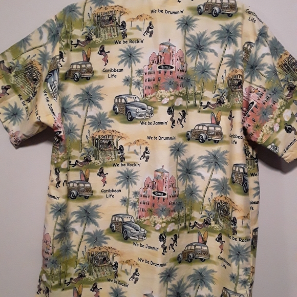 Rima Beach World Caribbean Resort ButtonUp Shirt - Picture 6 of 11